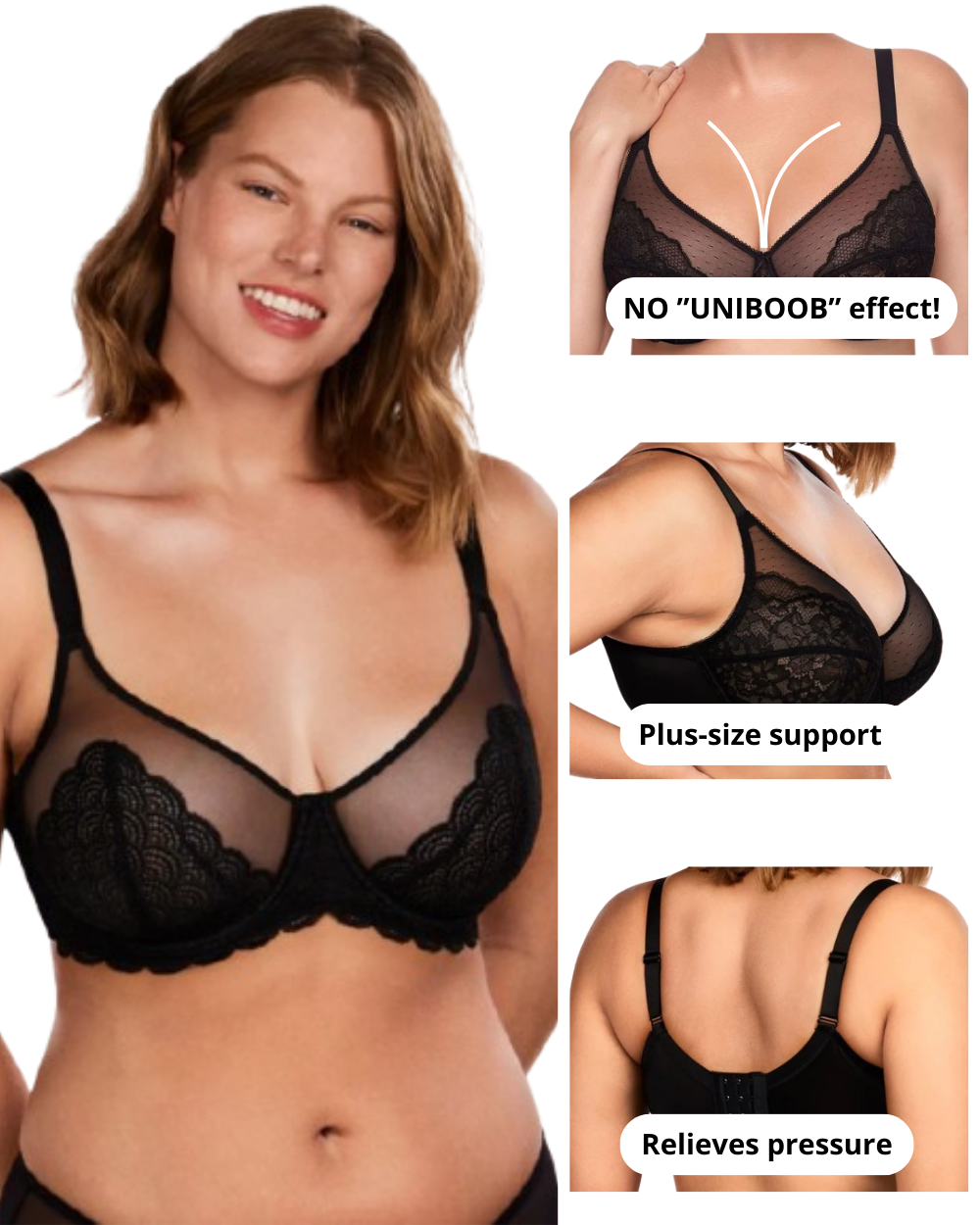 Breast Minimizer Bra - Enchante.