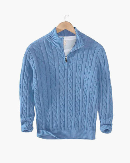 Serano™ Zipped Cable Sweater
