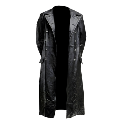 Shadow General Leather Trench Coat