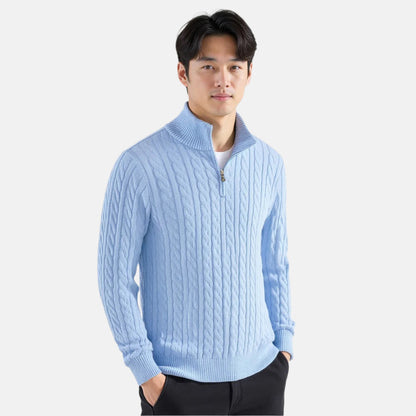 Serano™ Zipped Cable Sweater