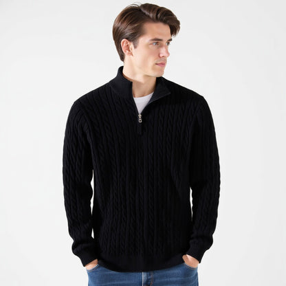 Serano™ Zipped Cable Sweater
