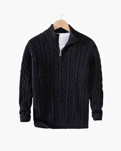 Serano™ Zipped Cable Sweater